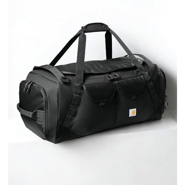 Carhartt 75L Heavy Haul Duffel Bag CTB0000605 Black NWT Rain Defender Backpack