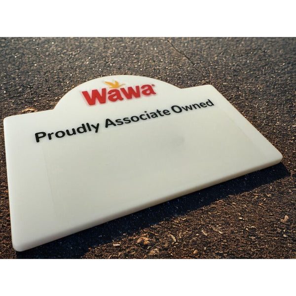 WAWA Convenience Store Employee Name Tag Customer Service Associate Sealed