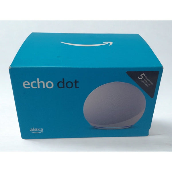 Amazon Echo Dot 5th Gen Smart Speaker Glacier White Alexa Voice Assistant NIB