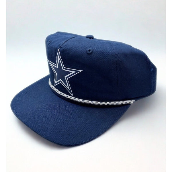 Dallas Cowboys Columbia PFG Navy Snapback Hat Rope Flat Bill NEW