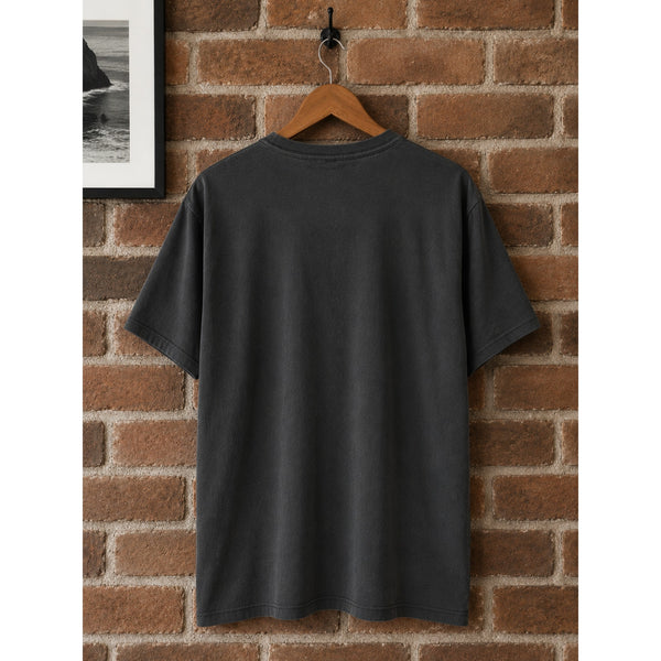 Mott & Bow Driggs Dark Grey Classic Crew T-Shirt Men's 2XL 100% Cotton EUC
