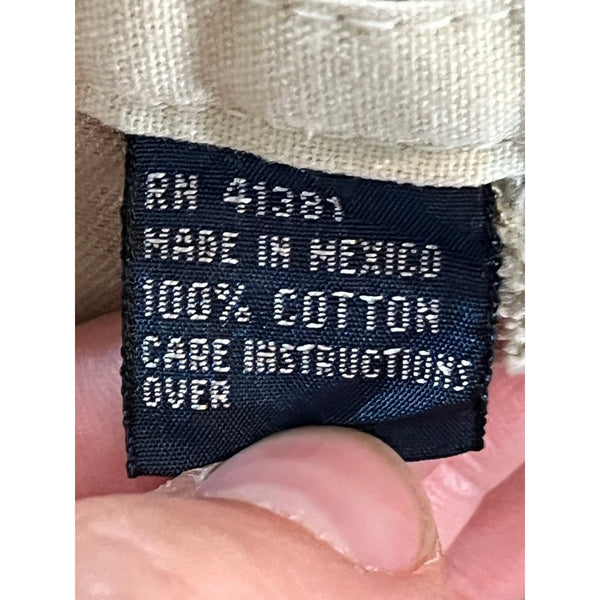 Polo Ralph Lauren Polo Chino Pants Mens 40x30 Beige Classic Fit Pleated Cotton