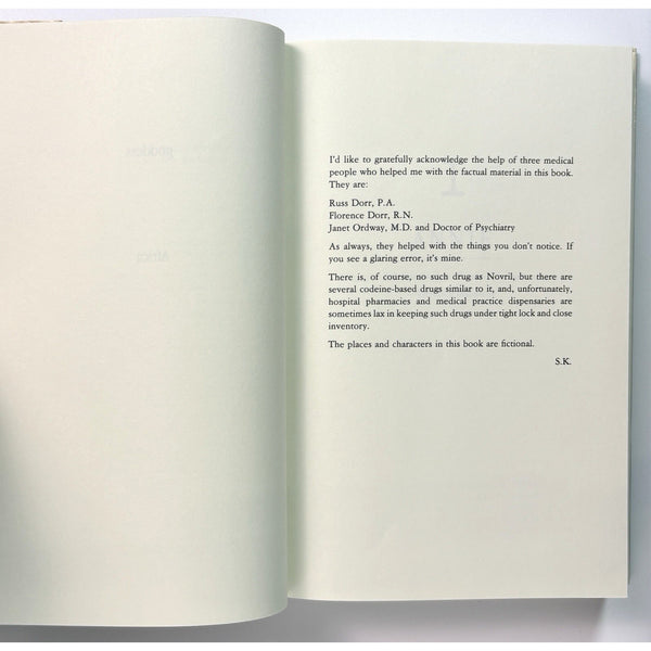 Misery Stephen King 1987 Viking HC True 1st Edition 1st Printing $18.95 DJ