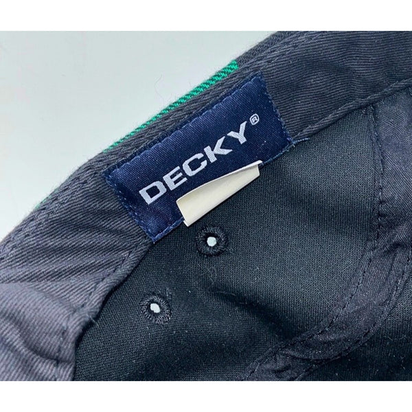 Fiddlehead Brewing Company Shelburne VT Decky 984 Plaid 5 Panel Cap EUC