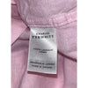 Charles Tyrwhitt Linen Shirt Sz. Large Pink Button Up Slim Fit Short Sleeve NWOT
