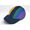 Paul Smith PS Stripe Nylon Baseball Cap Rainbow Strapback NWOT Rare Hat