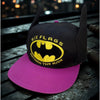 Six Flags Batman The Ride Snapback Hat Adult Vintage 1996 DC Comics Rare Ears