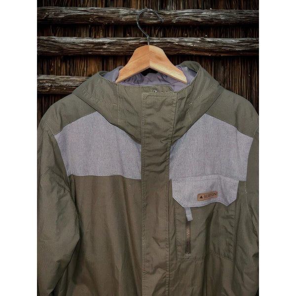 Burton Poacher Chittagong Dryride Jacket M 10K Ski Snowboard