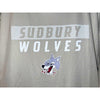 Sudbury Wolves Team Issued Shirt XL #35 OHL Hockey Performance Gray Tee