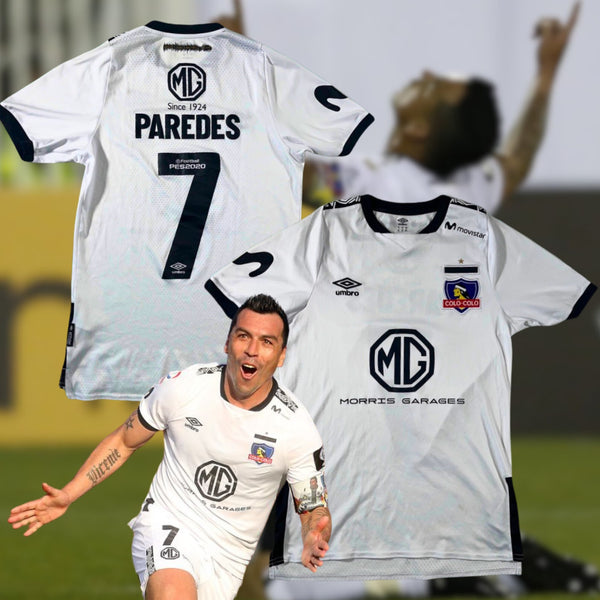 Colo Colo Esteban Paredes #7 Umbro Home Soccer Jersey Men’s S Chile 2019 Rare