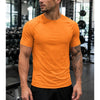 FIOBOC Performance Active Crew Neck T-Shirt Orange Men's M Bamboo Blend