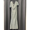 Ivonne D Exclusively for Mon Cheri 118D06 Dress Sz. 16W SAMPLE Sea Foam