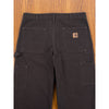 Carhartt B136 DKB Double Knee Canvas Carpenter Pants Mens 40x34 Dark Brown Work