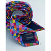 Seigo Katsuragawa Silk Tie Limited 4 of 8 Handmade Japan Multicolor Geometric
