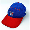 New York Rangers NHL Twins Enterprise Hat Vintage 90s Strapback Blue Red Dad Hat
