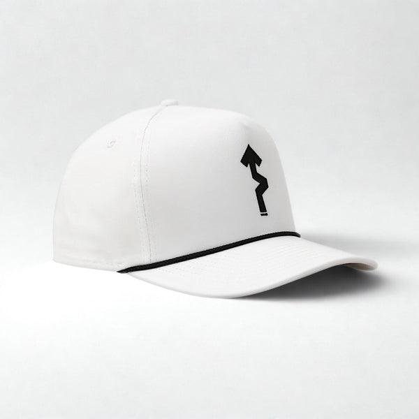 Lance Armstrong Signed WEDU White FNS Rope Cap Founder & Bicycle Legend RARE