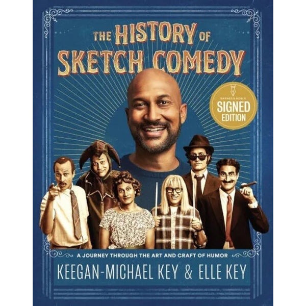 Keegan-Michael Key Elle Key Signed The History of Sketch Comedy (Hardback) Book