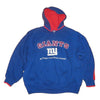 New York Giants Lee Sport Hoodie Sweatshirt Blue Stitched Logo Mens Medium M