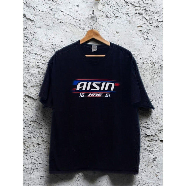 Austin Hill AISIN HRE NASCAR Racing Graphic T-Shirt Mens XL Black