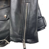 Robert Graham Racer Jacket Mens 2XL Black Moto Biker Zip NWT RGF22R86 MSRP $268