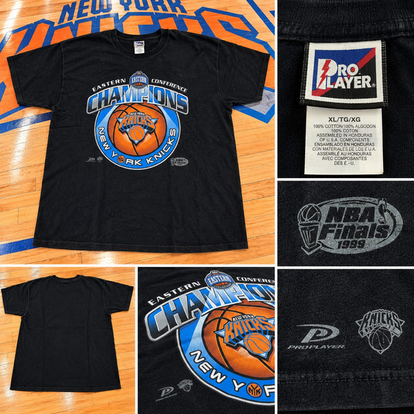 New York Knicks NBA 1999 Eastern Conference Champions T Shirt XL Finals Vintage