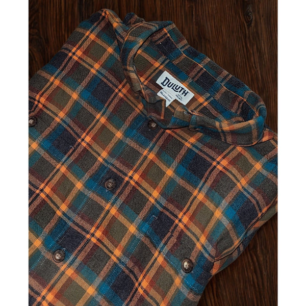 Duluth Trading Free Swingin Flannel Shirt Men’s 2XLT Relaxed Fit Plaid