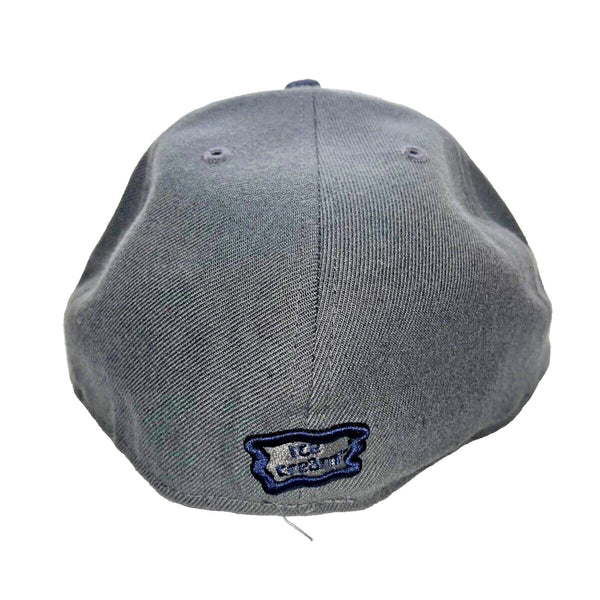 ICE CREAM BBC Mens Cones & Bones Logo Embroidered 6 Panel Flat Cap Hat Sz. 7 5/8