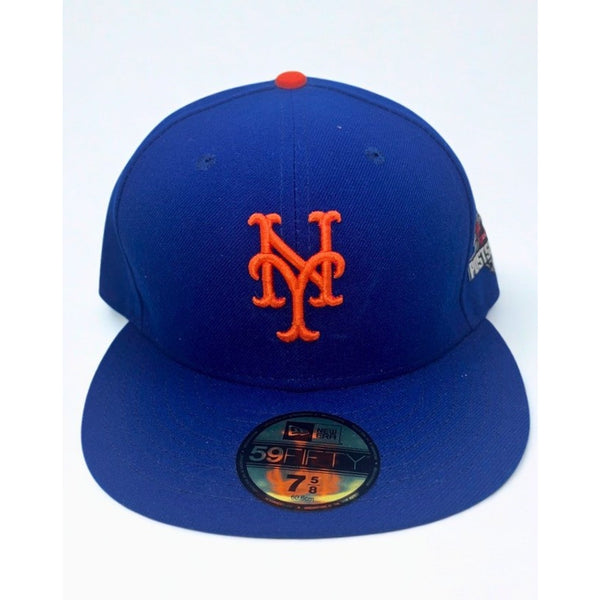 New York Mets 2015 MLB Postseason 59FIFTY Fitted Hat 7 5/8 New Era NWT