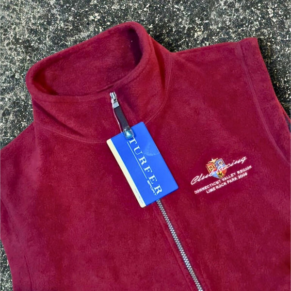 Lime Rock Park Porsche Club of America 2008 Racing Vest Turfer XL NWT Rare