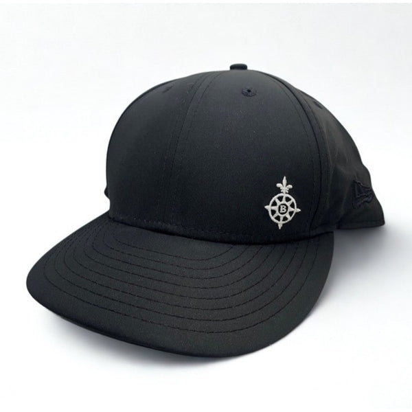Bayonne Golf Club Hat New Era Golf Snapback Black Compass Logo Adjustable Cap