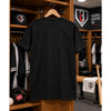 B101 Baseball Lifestyle 101 Your Girlfriend Likes My Swing Tee Black Mens Large