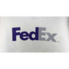 FedEx Lee Ultraweight Sweatshirt Mens Large White Logo Crewneck USA Vintage 90s