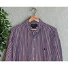 Polo Ralph Lauren Blake Shirt XL Button Down Striped Cotton Vintage