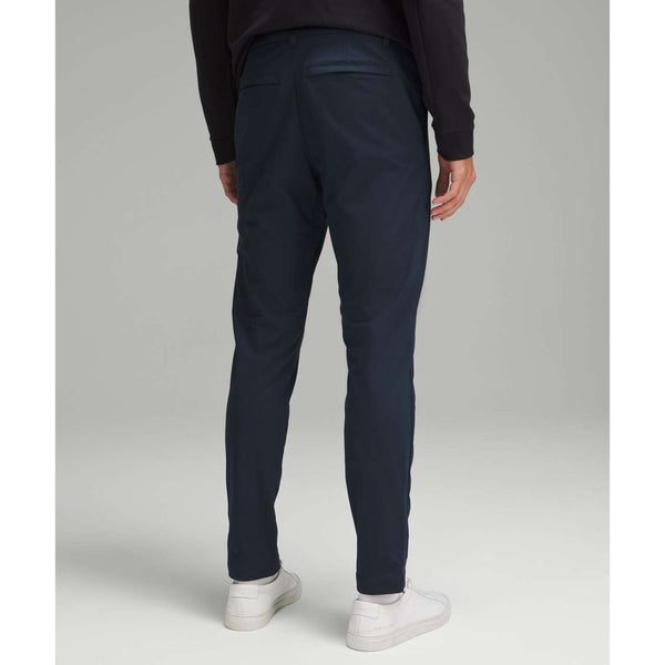 Lululemon Commission Pant Warpstreme Navy Slim Trousers Men's 33x26 NWOT