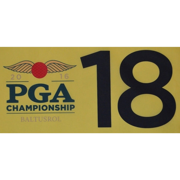 PGA Championship Baltusrol 2016 #18 Hole Flag Official Screen Printed NIB