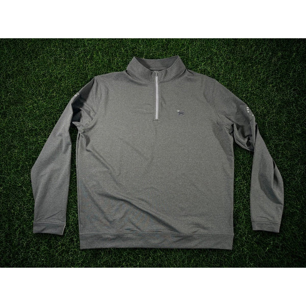 Peter Millar Scotty Cameron Crown Sport Perth 1/4 Zip Pullover XL Gray