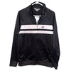 Vintage Nike Jacket Mens Large Black Y2K Deadstock Zip Up Track Suit Top NWT