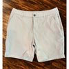Lululemon ABC Classic-Fit Shorts Mens 31 Cream Warpstreme 7" Golf Casual
