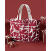 Vuori Limited Edition Holiday 2025 Tote Bag Cody Hudson Red White Canvas XL NWT