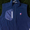 Newport Country Club Zero Restriction Z700 Golf Vest XL Navy Irish Partnership