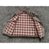 J. Crew Oarsman Chore Jacket XL Plaid Flannel Lined Barn Coat 80s 90s Vintage EUC