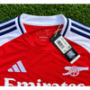 Arsenal FC Bukayo Saka #7 Adidas 2024/25 Home EPL Soccer Jersey Large NWT