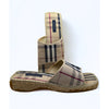 Burberry Nova Check Espadrille Slides Size EUR 40 US 9.5 Authentic