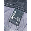 Prana Cropped Pants Womens M Gray Belted Hiking Capri Lightweight Stretch
