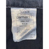 Carhartt WIP Rebel Pants 38x34 Black Washed Denim Jeans Stretch Slim