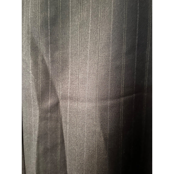 Burberry London 100% Wool Pinstripe Blazer Sport Coat Jacket 46L Vintage