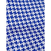 Charles Tyrwhitt 100% Silk Tie Blue White Geometric Mens Classic Necktie EUC