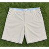 Peter Millar Salem Performance Golf Shorts Men's 40 Stone Khaki 9" NWOT