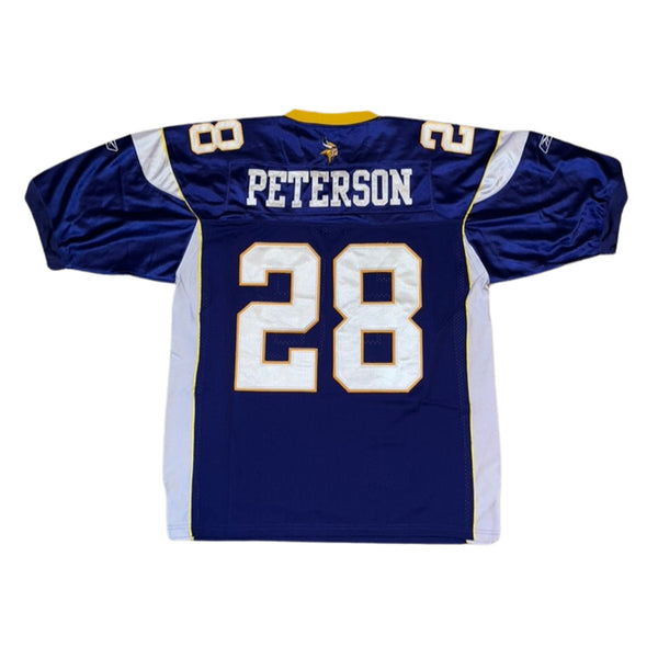 Minnesota Vikings Adrian Peterson #28 Reebok NFL Jersey Sz. 54 3XL Deadstock Y2K