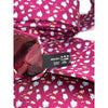Salvatore Ferragamo Vintage Silk Tie Italy Floral Hand Made 100% Luxury Red